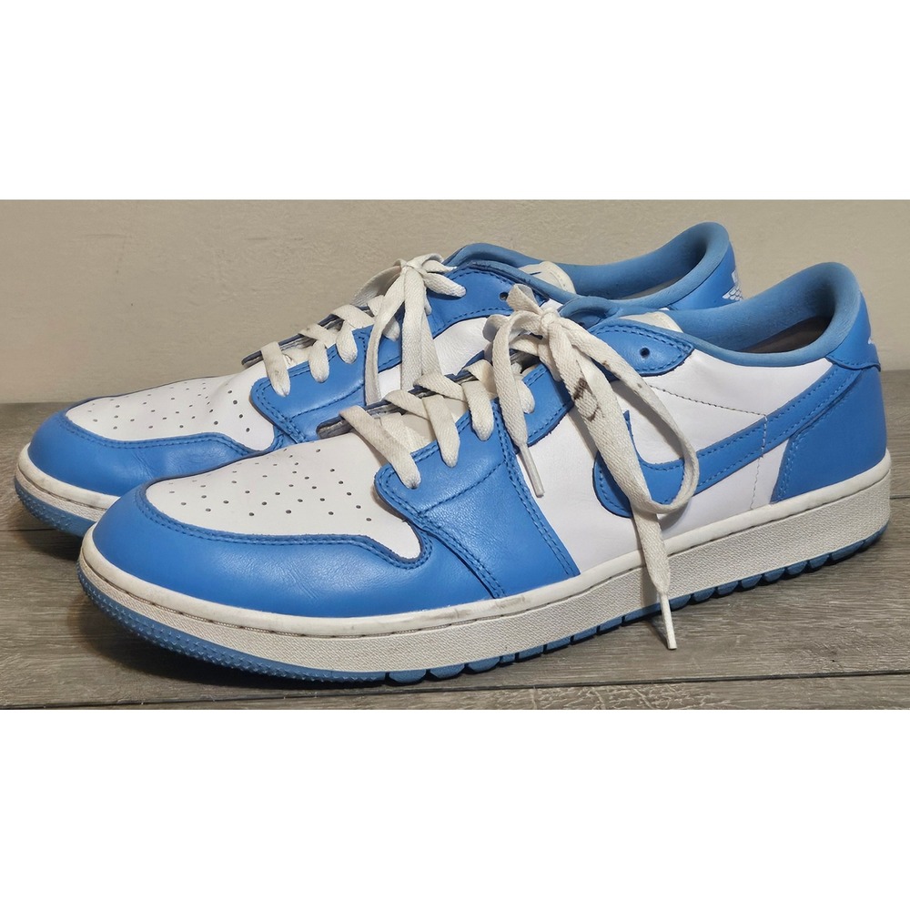 Air Jordan 1 Golf‎ Low UNC Blue & White DD9315-100 Men's Size 15